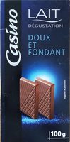 Chocolat lait dégustation
