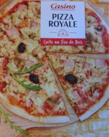 Pizza Royale cuite au Feu de Bois