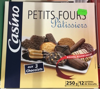 Petits fours pâtissiers aux 3 chocolats