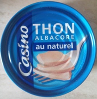 Thon albacore au naturel