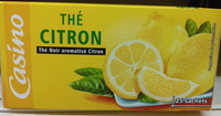 Thé citron Casino