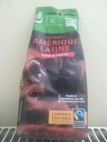 Café moulu Amérique Latine pur arabica