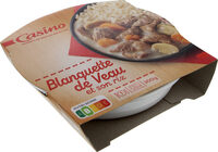 Blanquette de veau et son riz