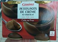 Petits pots de crème au chocolat