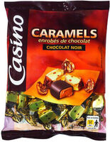 Caramels enrobés de chocolat Chocolat noir