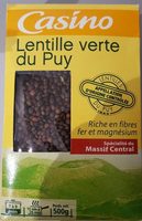 Lentille verte du Puy