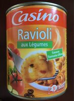 RAVIOLI aux Légumes Sauce Tomate Olive