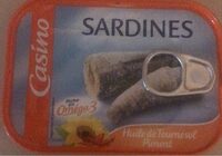 Sardines a l'huile de tournesol et au piment
