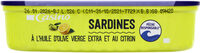 Sardines à l'huile d'olive vierge extra et au citron