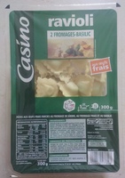 Ravioli 2 fromages-basilic
