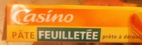 Pâte feuilletée prête à dérouler