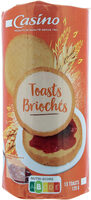 Toasts Briochés