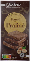 Chocolat supérieur Lait praliné Nougatine