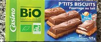 P'tits biscuits fourrage au lait