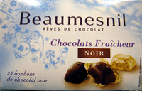 Rêves de chocolat Chocolats Fraîcheur Noir