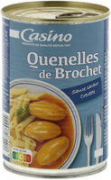 Quenelles de brochet sauce crevette