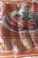 Saucisses fumées à cuire