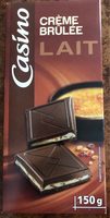 Chocolat supérieur Lait fourrage Crème Brulée