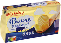 Beurre doux 82% de MG