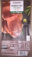 Jambon sec Italien 4 tranches