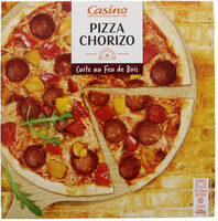 Pizza Chorizo cuite au feu de bois