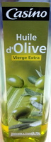 Huile d'olive vierge extra, extraite à froid
