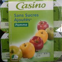 Pomme allégée en sucres