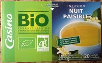 Infusion Nuit Paisible 20 sachets fraîcheur