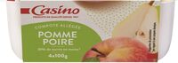 Compote allégée Pommes Poires 30% de sucres en moins