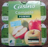 Pomme allégée en sucres 30% de sucres en moins