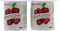 Yaourt a la cerise avec morceaux