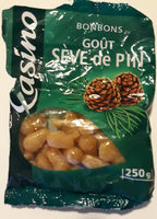 Bonbons goût Sève de pin