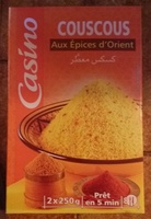 Couscous aux épices d'orient