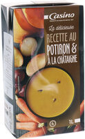Recette gourmande Châtaignes et Potiron