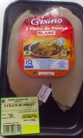 Filets de poulets, blanc
