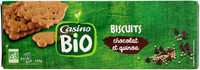 Biscuits chocolat et quinoa
