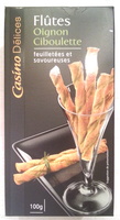 Flûtes Oignon Ciboulette