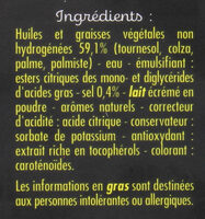 Tartine et Cuisine - 60% de matières grasses