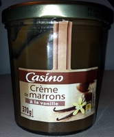 Crème de marrons à la vanille