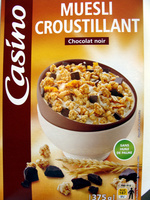 Muesli Croustillant Chocolat Noir Casino