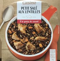 Petit salé aux lentilles à la graisse de canard