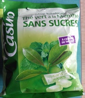 Mini bonbons thé vert à la menthe sans sucres