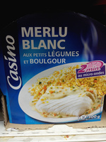 Merlu Blanc aux petits Légumes et Boulgour