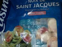 Noix de Saint Jacques avec corail