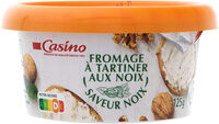 Fromage à tartiner aux Noix saveur noix