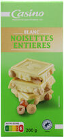 Blanc Noisettes entières