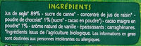 Boisson au soja saveur chocolat