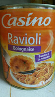Ravioli Bolognaise Sauce à la viande