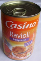 Ravioli Bolognaise Sauce à la viande