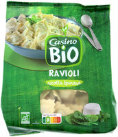 Ravioli ricotta épinard BIO